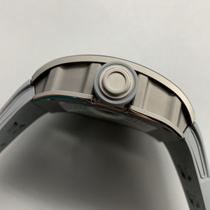 Top-tier 055 gray titanium ceramic case hollow dial no <b>scale</b> integrated movement men's business <b>mechanical</b> watch - Product Image 5