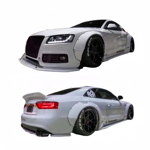 Per Audi A5 S5 parafanghi larghi aggiornati, spoiler anteriore, minigonne laterali, spoiler posteriore, spoiler posteriore, kit corpo sopracciglia ruota <span class=keywords><strong>LB</strong></span> - Product Image 5