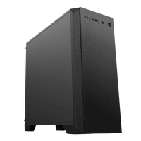 GAMEMAX High-End Silent Noise Killing MicroATX/ITX Gaming PC Cabinet Mid Tower Audio Front Port Metal Plastic Case 12cm Fan
