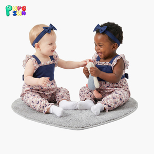 ชุดจั๊มสูทเด็กทารกพิมพ์ลายดอกไม้ยอดนิยมของ Puresun ชุดบอดี้สูทเด็กแรกเกิดผ้าฝ้าย - Product Image 1