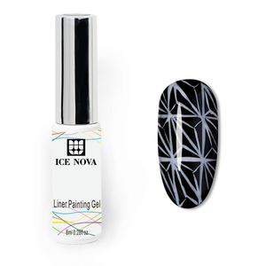 ICE NOVA Liner pintura <span class=keywords><strong>Gel</strong></span> polaco profesional Oem Etiqueta Privada Liner Nail Art 51 colores 8ml/10ml/1kg a granel Hema/Tpo/Hpma gratis - Product Image 1