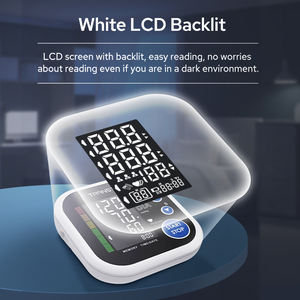 TRANSTEK regolabile polsino del braccio più grande muslimdigital Electronic BP Machine dispositivi intelligenti per la misurazione della pressione sanguigna - Product Image 4