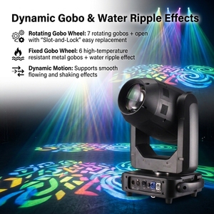 Projecteur LED mobile 3-en-1 BSW 600W de haute qualité, fabrication OEM, CMY+CTO, contrôle DMX512, IRC 90, pour théâtre, concerts et événements <span class=keywords><strong>DJ</strong></span> - Product Image 1