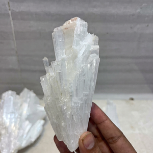 Natural Scolecite Mineral Specimen | Premium White <b>Crystal</b> <b>Cluster</b> | Wholesale Collector Mineral - Product Image 1