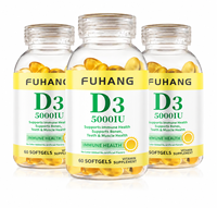 Fabricant GMP Fournisseur de capsules molles végétaliennes de vitamine D3 K2 5000UI avec étiquette personnalisée OEM ODM Complément vitaminique