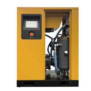 高効率ダイレクトドライブオイル注入式10HP 15HP 20HP 30HP 40HP 50HP可変周波数スクリュー空冷式固定モーター - Product Image 2