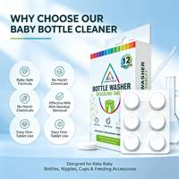 Tablettes effervescentes détartrantes faciles à utiliser pour une hygiène professionnelle dans les soins pour bébés – Fournitures de nettoyage pour biberons