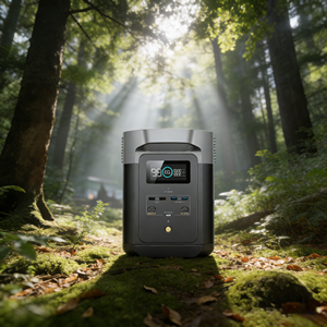 Station d'alimentation portable en aluminium avec batterie LiFePO4 1000W 1080Wh, générateur solaire 2000KW - Product Image 3