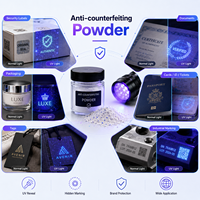 Pigment de sécurité fluorescent UV, organique et invisible, pour pots de soins de la peau et cartons cosmétiques