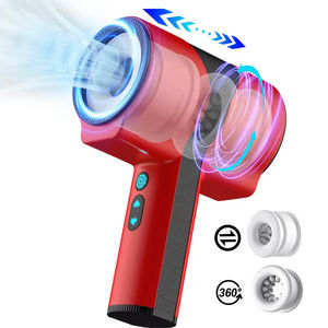 Alat Bantu Masturbasi Pria Desain Pegangan Ganda Selongsong Otomatis Teleskopik Berputar Bergetar Mainan Seks Blowjob Penis Stroker untuk Pria - Product Image 1