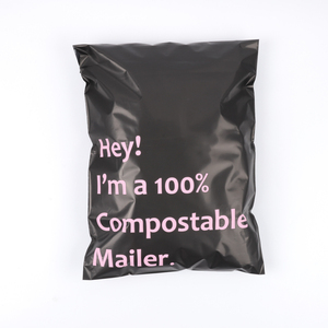 <span class=keywords><strong>Enveloppe</strong></span> en poly noire biodégradable paquet d'expédition de vêtements personnalisés sac <span class=keywords><strong>postal</strong></span> d'affranchissement d'affichage compostable <span class=keywords><strong>pour</strong></span> les petites entreprises - Product Image 3
