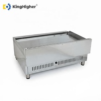 Gewerblicher Gas-Grill mit Flacher Grillplatte aus Edelstahl für Theke, Teppanyaki, LPG, Burger, Food Truck, Restaurant-Küchenausstattung