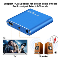 Mini lecteur multimédia numérique 1080P 2K 4K Full-HD Ultra HD compatible avec MKV/RM pour disques durs USB et cartes SD