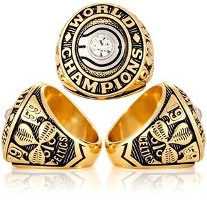Bague de champion des Céltiques 1957-59 60 61 62 63 en alliage, style rétro simple, souvenir pour les fans - Product Image 2