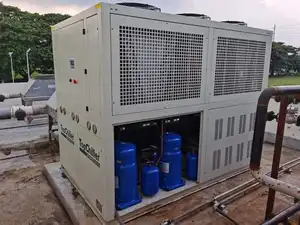CE Certification Hydroponics Water Chiller 80KW 25 TON 30HP Industrial Air Chiller For Grinding Miller
