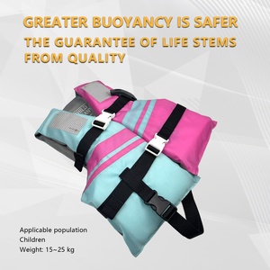 سترة سباحة للأطفال الصغار، عوامة سباحة للأطفال، سترة نجاة من قماش أكسفورد للأولاد والبنات - Product Image 5
