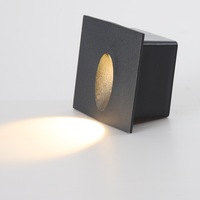 Distributeur chinois de lampes murales d'extérieur en aluminium 3W à faible consommation d'énergie, lampes d'escalier haute puissance