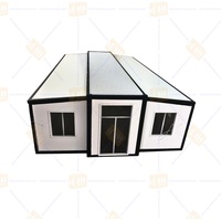 Modèle de maison conteneur extensible, conception modulaire, structure pliable, bâtiment préfabriqué duplex