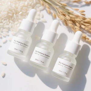OEM Skin Care Products Anti Aging Whitening Glow Deep Arbutin Niacinamide Rice <b>Serum</b> - Product Image 4