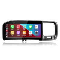 Autoradio GPS multimédia Android 14 Carplay Auto pour Volvo S60 V60 2011-2019, écran style voiture d'origine