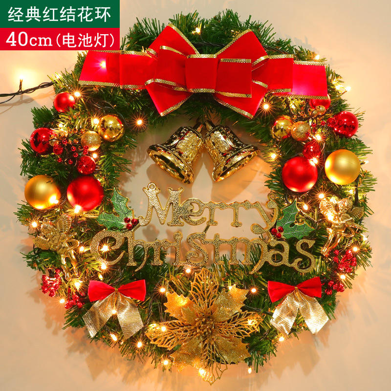 Blanc-Noël 40cm batterie led