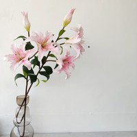 Gesimuleerde textuur PU realistische hydraterende paardenbloem hortensia kunstbloemen boeket bloemstuk bruiloft decoratie LANTAN model 08