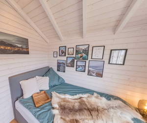 Cấu trúc bằng gỗ đúc sẵn cabin nhỏ nhà CONTAINER phong cách hiện đại với sân thượng Granny phẳng cho thuê phẳng - Product Image 5