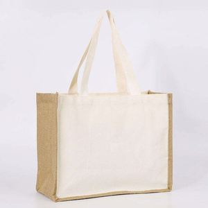 Sac fourre-tout réutilisable en toile de coton pour femme, design tendance, écologique, à la main – Grande Vente - Product Image 3