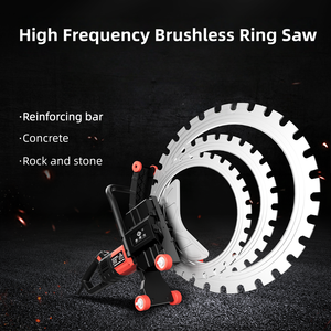 Scie circulaire électrique 110V/220V pour couper les murs, <span class=keywords><strong>machine</strong></span> à découper le béton, <span class=keywords><strong>machine</strong></span> à découper les dalles de sol, <span class=keywords><strong>machine</strong></span> à découper les roches - Product Image 5