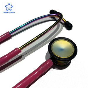 SW-ST53 tıbbi yüksek kaliteli çift kullanımlı Fetal kalp hızı profesyonel manuel stetoskop çift tüp CE sertifikalı 1 yıl garanti - Product Image 3