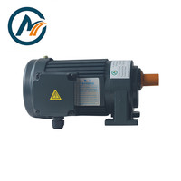 Moteur asynchrone à engrenages triphasé CH 0.4KW 400W 380/415VAC 50/60Hz avec frein, 500 tr/min, IP44, montage en panneau, haute efficacité