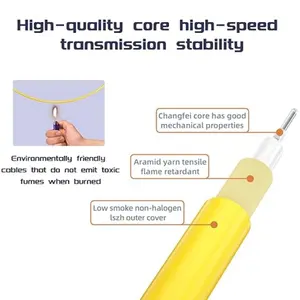 Fabrika fiyat Simplex tek modlu FC/UPC-FC/UPC 2.0mm sıkı tamponlu Fiber optik ara bağlantı kablosu OS1/Compatible uyumlu