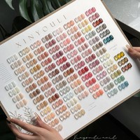 Ensemble de vernis à ongles en gel transparent neutre 100 couleurs 12 ml, vernis à ongles en gel nude rose de style coréen de haute qualité