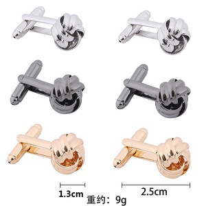 Hot Selling High Quality Twist <b>Cufflinks</b> for <b>Men</b> Luxury Cuff Links Shirts - Product Image 5