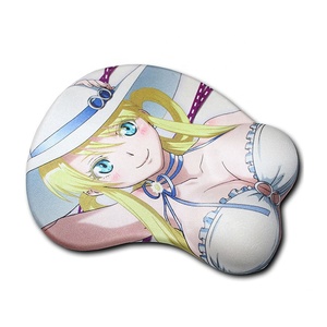 Alfombrillas <span class=keywords><strong>de</strong></span> Ratón 3D Personalizadas con Diseño <span class=keywords><strong>de</strong></span> Anime y Belleza, <span class=keywords><strong>de</strong></span> Silicona, con Forma <span class=keywords><strong>de</strong></span> <span class=keywords><strong>Senos</strong></span>, para Oficina, MOQ Bajo - Product Image 2