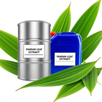 Concentré de jus de feuilles de pandan naturel certifié halal Produit d'arôme et de parfum Concentré de jus
