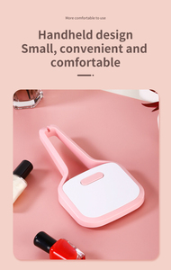 <span class=keywords><strong>Lampe</strong></span> à ongles <span class=keywords><strong>UV</strong></span> LED en plastique de haute qualité 24W avec séchage rapide automatique USB pour <span class=keywords><strong>vernis</strong></span> gel de manucure - Product Image 3