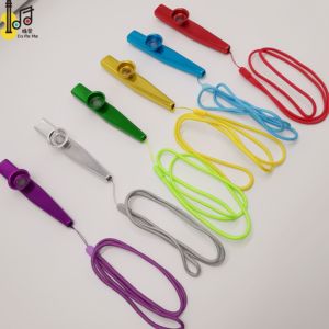 Instrument de musique professionnel à percussion en alliage d'aluminium Kazoos enfants adultes accompagnement pour guitare ukulélé <span class=keywords><strong>violon</strong></span> prix - Product Image 4