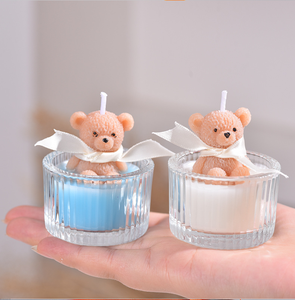 Candele Profumate di Alta Qualità a Forma di Orsetto per Arredamento Casa, Regalo Romantico di San Valentino, Candele Profumate Artigianali - Product Image 3