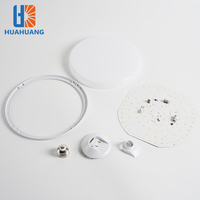 Ampoule LED Huahuang pour atelier/garage, style UFO moderne, 18W-80W, culot B22/E27, CRI 80, garantie 3 ans, 85-265V