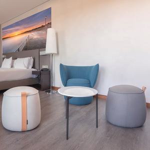 El yapımı puf osmanlılar altın ve beyaz osmanlı tezgah kolu ile - Product Image 4