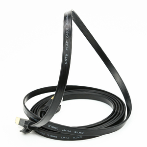 Cat6 Cat7 Cat8イーサネットケーブルCat8フラットUtpケーブル<span class=keywords><strong>Rj45</strong></span>コネクタ26awg Cat8フラットケーブル - Product Image 4