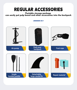OEM Conception Libre Unisexe Gonflable Stand-Up Paddleboard Factory SUP Board avec Accessoires pour la Pêche Paddleboard - Product Image 6
