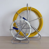 Fabricant de tambours de câbles de télécommunications alimentés Frp Rod Pusher Fiberglass Duct Rodder