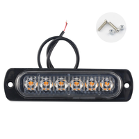 Feux de gabarit DXZ I-CL-6LED DC 12V 6SMD LED à montage en surface, ambre, rouge, blanc, feux de signalisation pour remorque, feux de signalisation latéraux