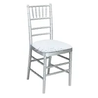 Chaise Chiavari Napoléon en métal doré 2024, en résine blanche, pour hôtels, fêtes et mariages – Vente directe usine