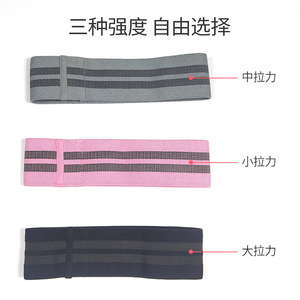 Bande de résistance élastique Huiheng Yoga pour le lifting des hanches et le remodelage des fesses, pour femmes, entraînement fitness et exercices. - Product Image 5