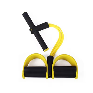 Bandas de Resistencia Multifuncionales con Pedales, Cuerda Elástica de Yoga, 4 Tubos, ¡Oferta! - Product Image 3