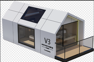 Espace moderne Capsule Style Résidentiel Paysage Scenic Salle d'activités pour les réserves naturelles Fabricant Écologique Usine - Product Image 6