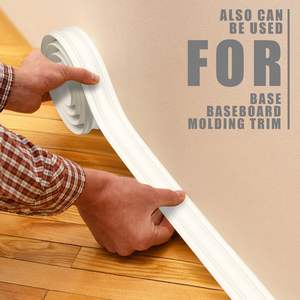 Bande <span class=keywords><strong>de</strong></span> calfeutrage auto-adhésive pour décoration murale en plastique Bande <span class=keywords><strong>de</strong></span> bordure <span class=keywords><strong>de</strong></span> carrelage pour les comptoirs <span class=keywords><strong>de</strong></span> plinthes - Product Image 6